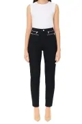 Дамски дънки Diesel 6001349, Skinny fit, High waist, Памук, W26, Черен, 16121-42_0
