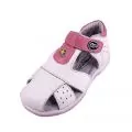 Бебешки сандали Chippo Baby 33111924,19-24, Естествена кожа, Бял, Размер 24/15-17, 15.3 см 1