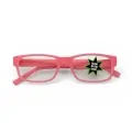 Детски слънчеви очила Nerd Clear *16037-18 F OCHI-2, Прозрачни стъкла, Glow in the Dark, UV400, Розов_2