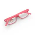Детски слънчеви очила Nerd Clear *16037-18 F OCHI-2, Прозрачни стъкла, Glow in the Dark, UV400, Розов_3