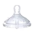 Комплект биберони N&ucirc;by Natural Touch SoftFlex 214117986 8865-44, За бутилка, 0+ месеца, 2 броя, Силикон, Прозрачен_1