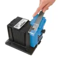 Мултифункционален електрически точилар Silverline 657946 238279496 8865-31, Включени водачи, 96 W, 23.5 х 20 см, Син_4