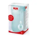 Защитен силиконов калъф за стъклени бебешки шишета NUK 232094683,  20-30, Съвместим с NUK First Choice, Силикон, 240 мл, Син_1