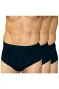 Комплект мъжки слипове JUP 0211021 90-50, 3 броя, Висока талия, Памук, XL, XL_0