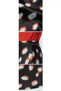 Дамска миди пола Find 2677927 16037-ROC-5, Фин блясък, Лека и тънка материя, L, Черен_2