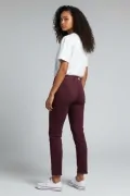Дамски дънки Goodthreads 3185566 16037-ROC-10, Средновисока талия, Памук, W29 Short, Бордо_1