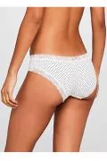 Дамски бикини Find Iris & Lilly 2220727-AZ14496, 3 Pack, Дизайн на точки, Дантела, Памук, Бял, 3XL_4
