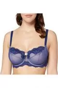 Дамски сутиен Find Iris&Lilly 2203065-A14783, С дантела, Регулируеми презрамки, Син,  75G_0