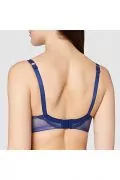 Дамски сутиен Find Iris&Lilly 2203065-A14783, С дантела, Регулируеми презрамки, Син,  75G_1