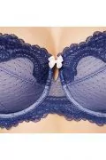 Дамски сутиен Find Iris&Lilly 2203065-A14783, С дантела, Регулируеми презрамки, Син,  75G_2