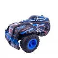 Кола Chippo Cobo Wild Beast 219717, Кобо уайлд бийст, Кола чудовища, С радио контрол, 1:14, 20км/ч, Свети отвътре, 43см, Син_1