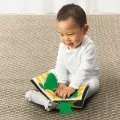 Бебешка интерактивна книжка Chippo #KLAPPA 21-99-403 1-100, Различни текстури, цветове и мотиви, Текстил, 14 x 13 см, Многоцветен_2