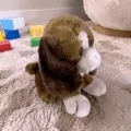 Плюшена играчка Chippo #21-99-411, Куче, Мек плюш, 17 х 15 см, Кафяв, Мостра_0
