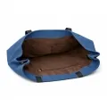 Комплект дамски чанти JUP Canvas Shopper 16252958, 2 в 1, Чанта и клъч, Магнитно затваряне, 45 х 33 см, Син_1