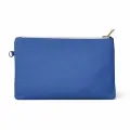 Комплект дамски чанти JUP Canvas Shopper 16252958, 2 в 1, Чанта и клъч, Магнитно затваряне, 45 х 33 см, Син_2