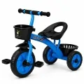 Детско колело триколка Chippo 5364868, С педали и 2 кошници, Син_0