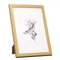 Фото рамка Woltu 5079415 ML2-25-2, MDF, Със защитен плексиглас, За снимка 13 x18 см, Сребрист_3