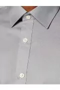 Мъжка риза Find AZ13780-2523583, Тип Slim fit, Памучна, Сив, L_1