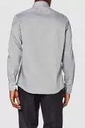 Мъжка риза Find AZ13780-2523583, Тип Slim fit, Памучна, Сив, L_3