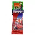Комплект количка с гараж и татуировки Splash Toys Micro Wheels 306113-3, 7 см гараж, 3 колички и 4 татуировки Cars, Многоцветен_5