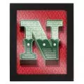 Пъзел Ridley's Alphabet Collection  3721209 2-68, Буква N, С рамка за окачване, 150 части, 20х25 см_0
