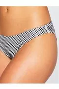 Дамски бански Find Iris & Lilly 4475737-AZ14496, Долна част-Бикини, Нормална талия, Дизайн на квадратчета, Черен/Бял, M_2