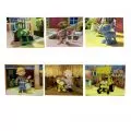 Дървен пъзел Bob the Builder 87421, 6 изображение, 22 части, с 2 мини конструктни коли,  175x140x35mm, Произведено в чехия_1