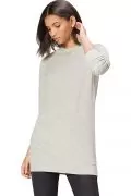 Дамска дълга блуза Find 5598221-A15625, Тип туника, Памук,Сив, XS_0