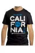 Мъжка тениска Cressi California Beach 094625-A3534, Памучна, Черен, XL_0