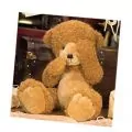 Плюшена играчка Russ Berrie 93178, Малкото изгубено мече, С магнит в лапите и очите, Кафяв, 90 см_2