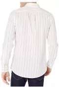 Мъжка риза Find Goodthreads&nbsp;8999445-AZ14496, Дълги ръкави, Двойно райе, Памук, Бял/Син, S_3