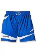 Мъжки спортни къси панталони Spalding 9079804 10-17 , Еластична талия с връзки, Мрежести вложки, Син/Бял, 2XL_0