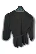 Дамска блуза Vero Moda 10239051 10-73, 3/4 ръкав, Тип прегърни ме, Черен, М_1
