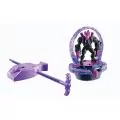 Комплект бойци Max Steel Turbo Battlers Deluxe  13990-11 1-121, Texzon, Светещи, въртящи се бойци с ускорител, Лилав/черен_2